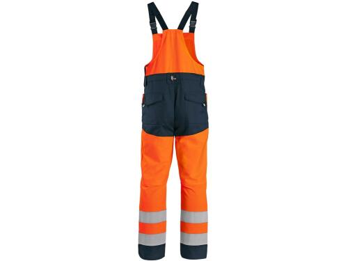 Zahradníky CXS HALIFAX, výstražné se síťovinou, pánské, oranžovo-modré, vel. 46